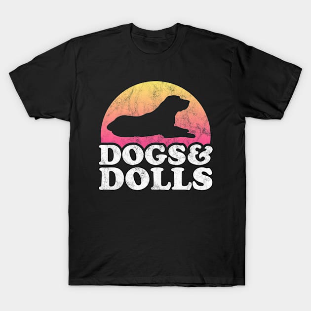 Dogs and Dolls Dog and Doll Gift T-Shirt by JKFDesigns